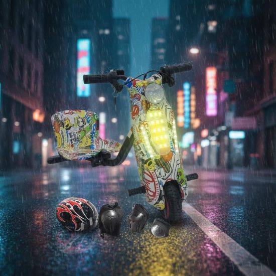 صورة سكوتي المرح – درفت كهربائي ببطارية 36 فولت وأمان كامل